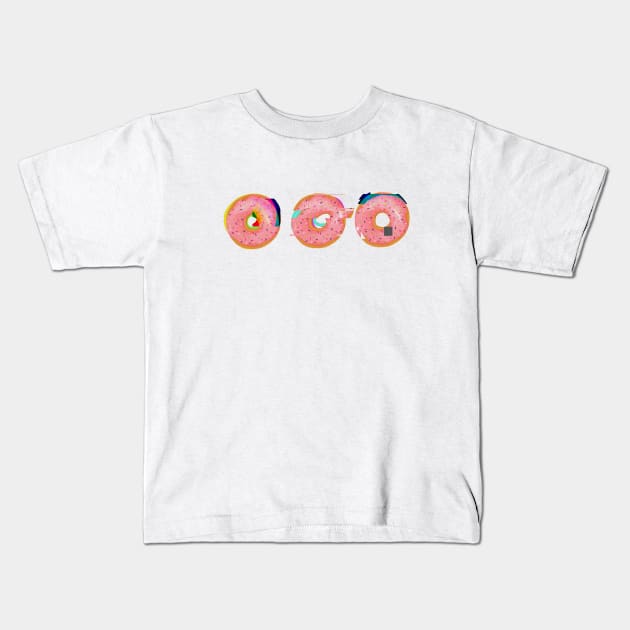 dOUGHnut Kids T-Shirt by KaiVerroDesigns